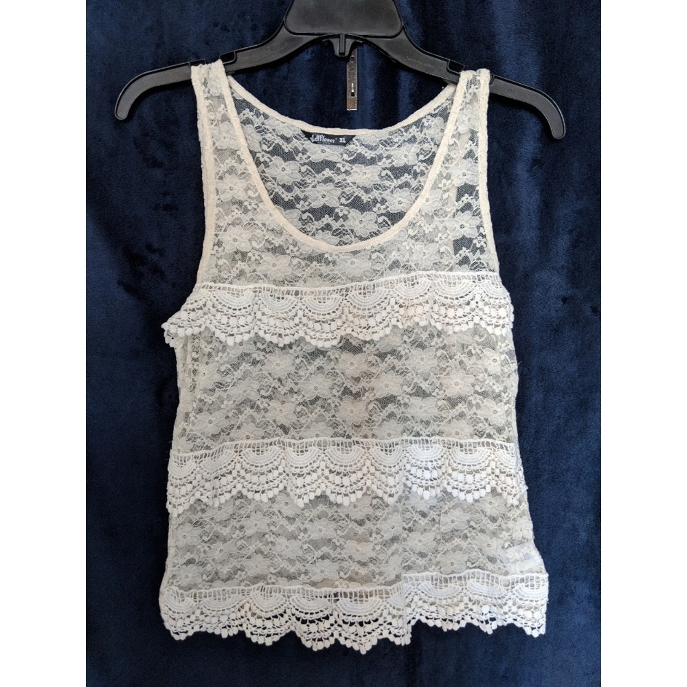 lace tank top